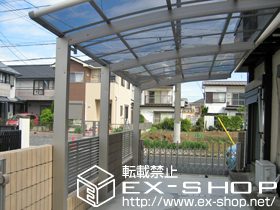 のカーポート レイナポート（基本＋ハーフセット）　積雪対応〜20cm 施工例