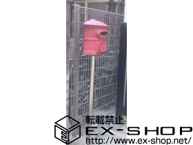 のフェンス・柵 ハイグリッドフェンスＮ8型 フリーポールタイプ 施工例