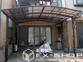 のカーポート カーブポートシグマIII ワイド 積雪〜20cm対応 施工例