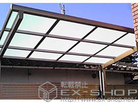 のサイクルポート・駐輪場 レークポートシグマIII ミニ　積雪〜30cm対応 施工例