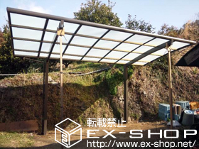 のカーポート カーブポートシグマ? 積雪〜20cm対応 施工例