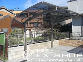 愛知県名古屋市ののサイクルポート・自転車置き場、カーポート テールポートシグマIII 積雪〜20cm対応 施工例