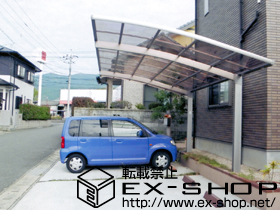 のカーポート カーブポートシグマIII　積雪〜30ｃｍ対応 施工例