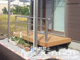 YKKAP�̃E�b�h�f�b�L ���E�b�h�f�b�L200 H�^�C�v�{�V���v�����_���f�b�L�t�F���X2�^ T80 �{�H��