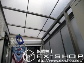 LIXIL ���N�V��(�g�X�e��)�̃e���X���� ���C�U�[�e���XII R�^ �e���X�^�C�v �P�́@�ϐ�`20cm�Ή��{�O�ʃX�N���[���@1�i�p �{�H��