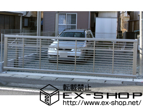 のカーゲート ワイドオーバードアR1型 手動式 施工例