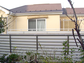 のフェンス・柵 サニーブリーズフェンスS型 施工例