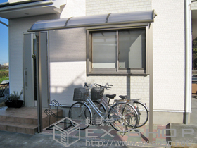 のテラス屋根 ライザーテラスII R型 テラスタイプ 積雪〜30cm対応 施工例