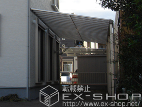 のテラス屋根 ヴェクターテラス F型 テラスタイプ 連棟 積雪〜20cm対応 施工例