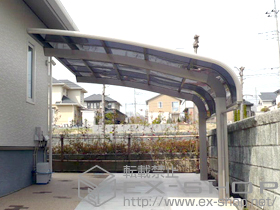 のカーポート テールポートシグマIII積雪〜30?対応 施工例