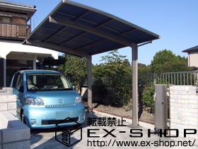 のカーポート カーブポートシグマIII 積雪〜20cm対応 施工例