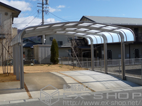 のカーポート テールポートシグマIII 1500 ワイド 積雪〜50cm対応 施工例