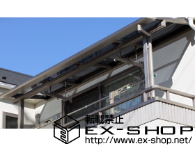 の ライザーテラスII F型 単体 屋根タイプ 積雪〜20cm対応 施工例