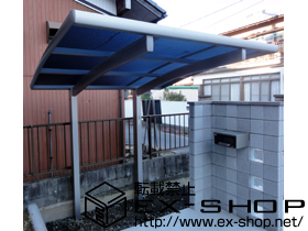 のサイクルポート・駐輪場 レイナポート ミニ 積雪〜20cm対応 施工例