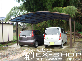 のカーポート プレシオスポート ワイド 積雪〜20cm対応 施工例