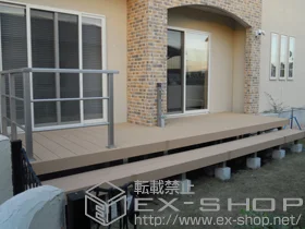 YKKAP�̃E�b�h�f�b�L ���E�b�h�f�b�L 200 �A���@�i���d�l+�y���ʂ̂�+���ʁz�V���v�����_���f�b�L�t�F���X2�^ �{�H��