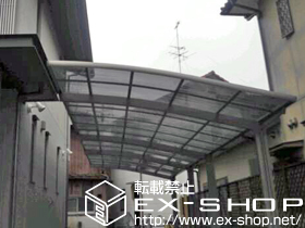 のカーポート カーブポートシグマIII 縦連棟 積雪〜20cm対応 施工例