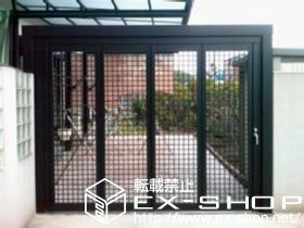 のカーゲート ニューサイドーレ3型 手動 施工例