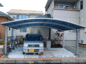 のカーポート プレシオスポート ワイド 積雪〜20cm対応 施工例