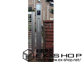 の機能門柱・ポスト ファンクションユニット ウィルモダンスリム 門柱仕様 施工例