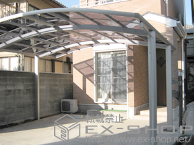 のカーポート プレシオスポート ワイド 積雪〜20cm対応 施工例