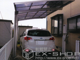 のカーポート カーブポートシグマIII 積雪〜30cm対応 施工例