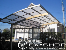 のカーポート カーブポートシグマIII 積雪〜20cm対応 施工例