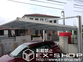 のカーポート 4G マテリアルカラー　積雪〜20cm対応 施工例