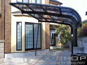 のカーポート テールポートシグマ? 積雪〜30?対応 施工例