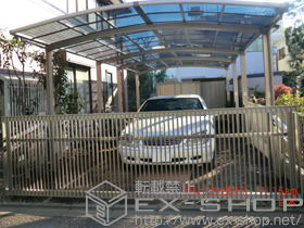 のカーゲート ワイドオーバードアS2型 電動式 施工例