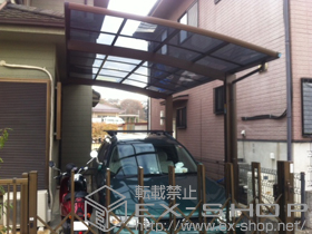 のカーポート プレシオスポート 積雪〜20?対応 施工例