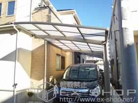のカーポート カーブポートシグマIII 積雪〜30cm対応 施工例