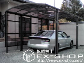 のカーポート カルエードシグマＩＩＩ 積雪〜20cm対応 施工例