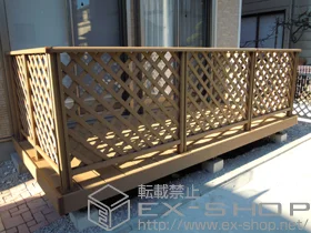 LIXIL ���N�V��(�g�X�e��)�̃E�b�h�f�b�L ���R�X�e�[�WII +�f�b�L�t�F���X �{�H��