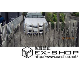 のカーゲート アルシャインII M型 Aタイプ ノンレール 片開き 310S 施工例