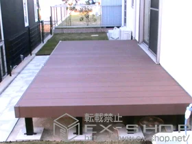 YKKAPのウッドデッキ リウッドデッキ 200 単体 施工例