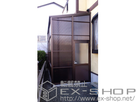 のストックヤード ストックヤード　両ドア付き　積雪〜20cm対応 施工例