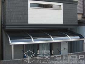 のテラス屋根 プレシオステラス R型 テラスタイプ 積雪〜20cm対応 施工例