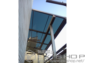 のバルコニー・ベランダ屋根 ライザーテラス? F型 屋根タイプ 積雪〜20? 施工例