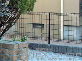のフェンス・柵 ハイグリッドフェンスUF8型 施工例
