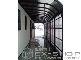 のテラス屋根 メニーウェル　R1NA型　9460Sタイプ　 施工例