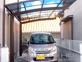 のカーポート プレシオスポート 積雪〜20cm対応 施工例