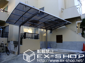 のカーポート カーブポートシグマIII 積雪〜20cm対応 施工例