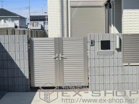 のフェンス・柵 プリレオR5型フェンス フリーポールタイプ 施工例