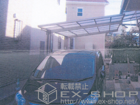 のカーポート レークポートシグマＩＩＩ 積雪〜30?対応 施工例