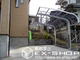 のカーポート テールポートシグマIII 積雪〜20cm対応＋柱ガード 施工例