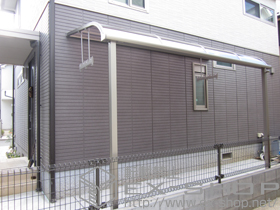 のテラス屋根 ライザーテラス? R型 テラスタイプ 積雪〜20? 施工例