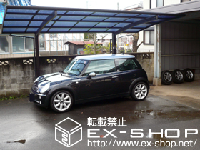 のカーポート プレシオスポート?積雪〜20cm対応 施工例