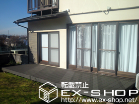 のウッドデッキ リウッドデッキ 200 連棟 施工例