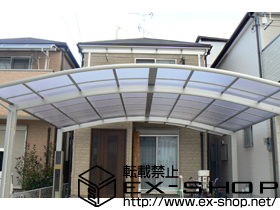 のカーポート レイナツインポート 積雪〜20cm対応 施工例